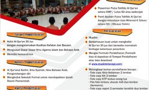 PSB Pondok Pesantren Tahfidz Al-Quran Muslim Merapi 2021/2022